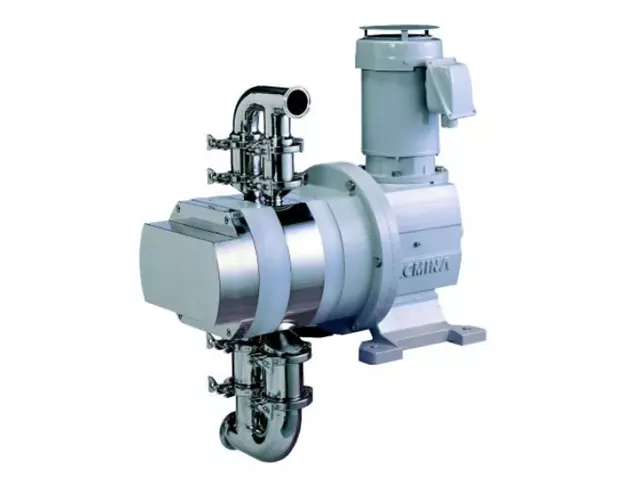 APLS pulsefree metering pump in hygienic design 