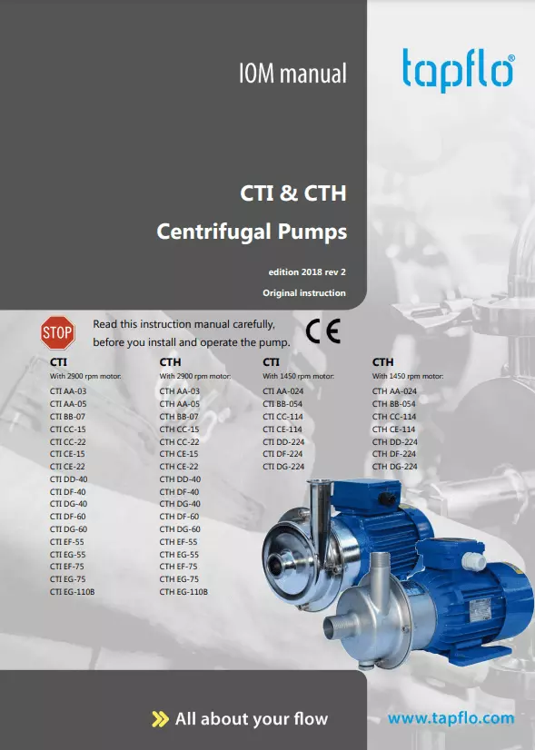 Manual Centrifugal pump