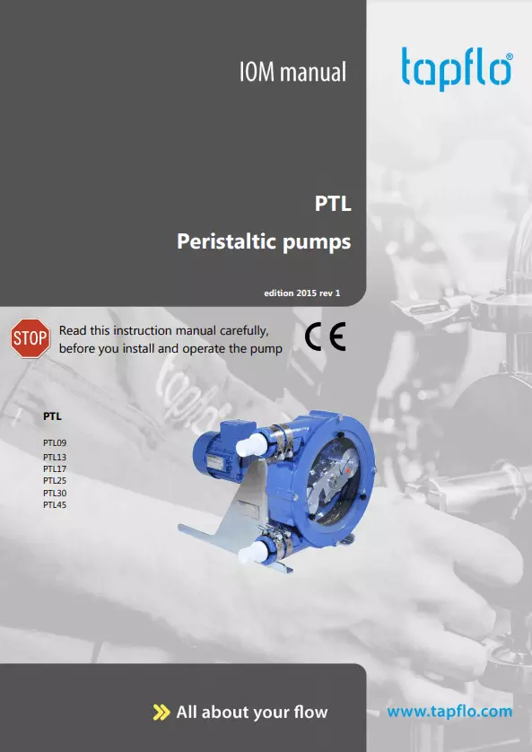 Peristaltic pumps. Manual